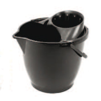 CUBO CON ESCURRIDOR 13 litros.                                                                                                                                                                                                               
